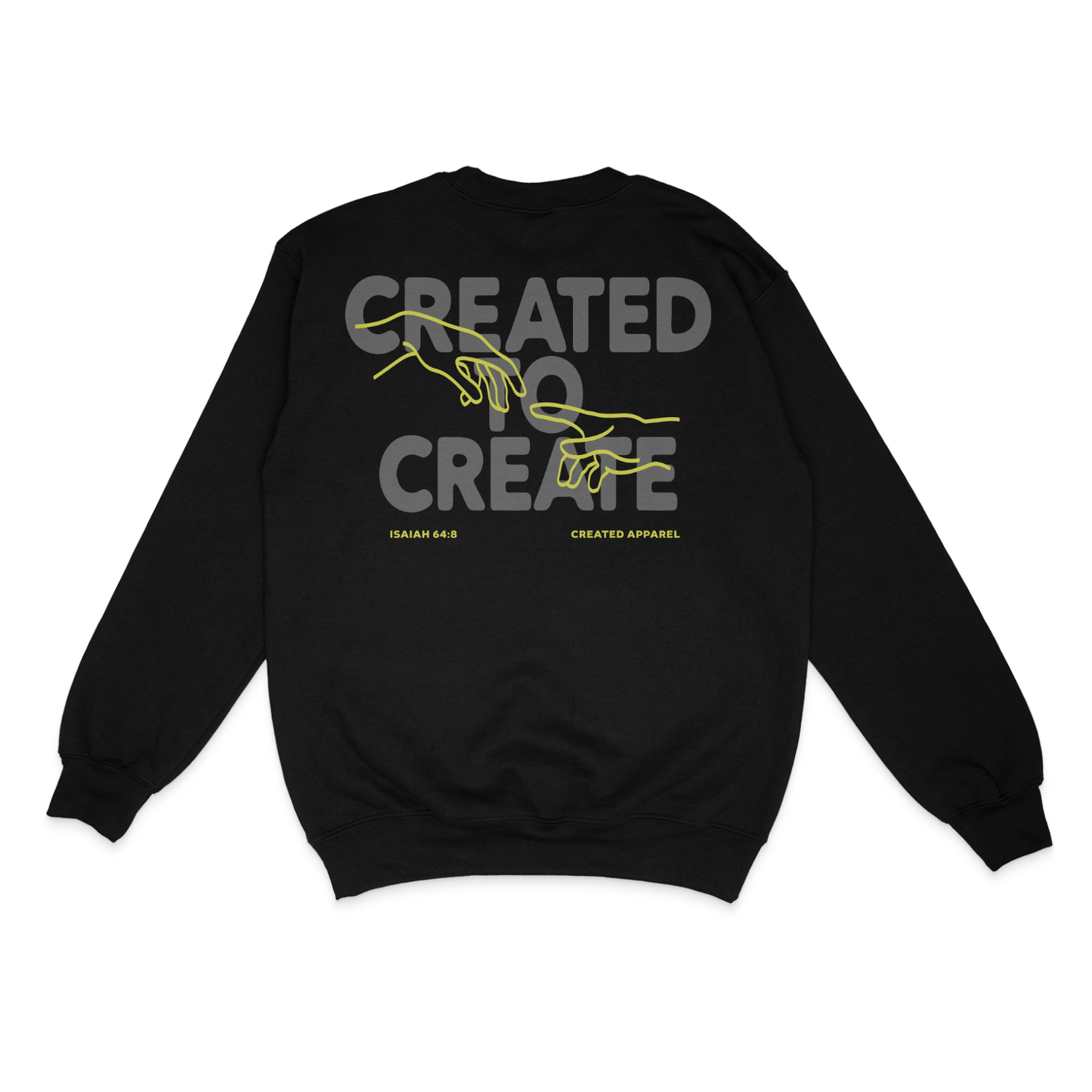 Created to Create Bold Ink Crewneck