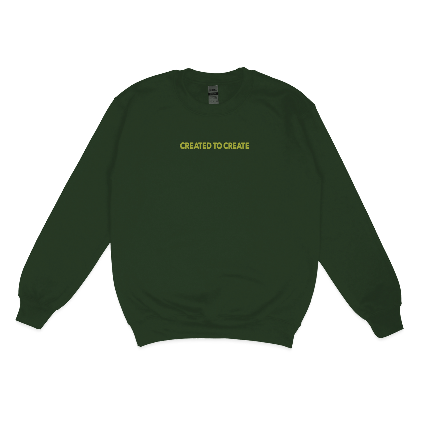 Created to Create Bold Ink Crewneck
