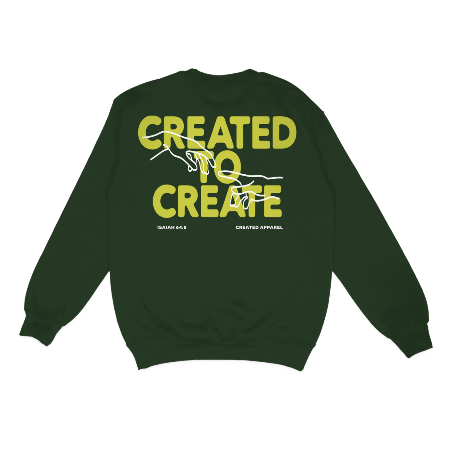 Created to Create Bold Ink Crewneck