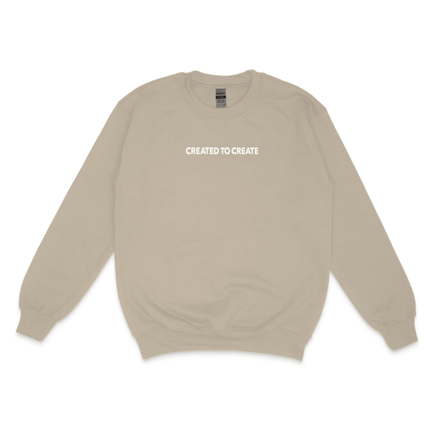 Created to Create Bold Ink Crewneck