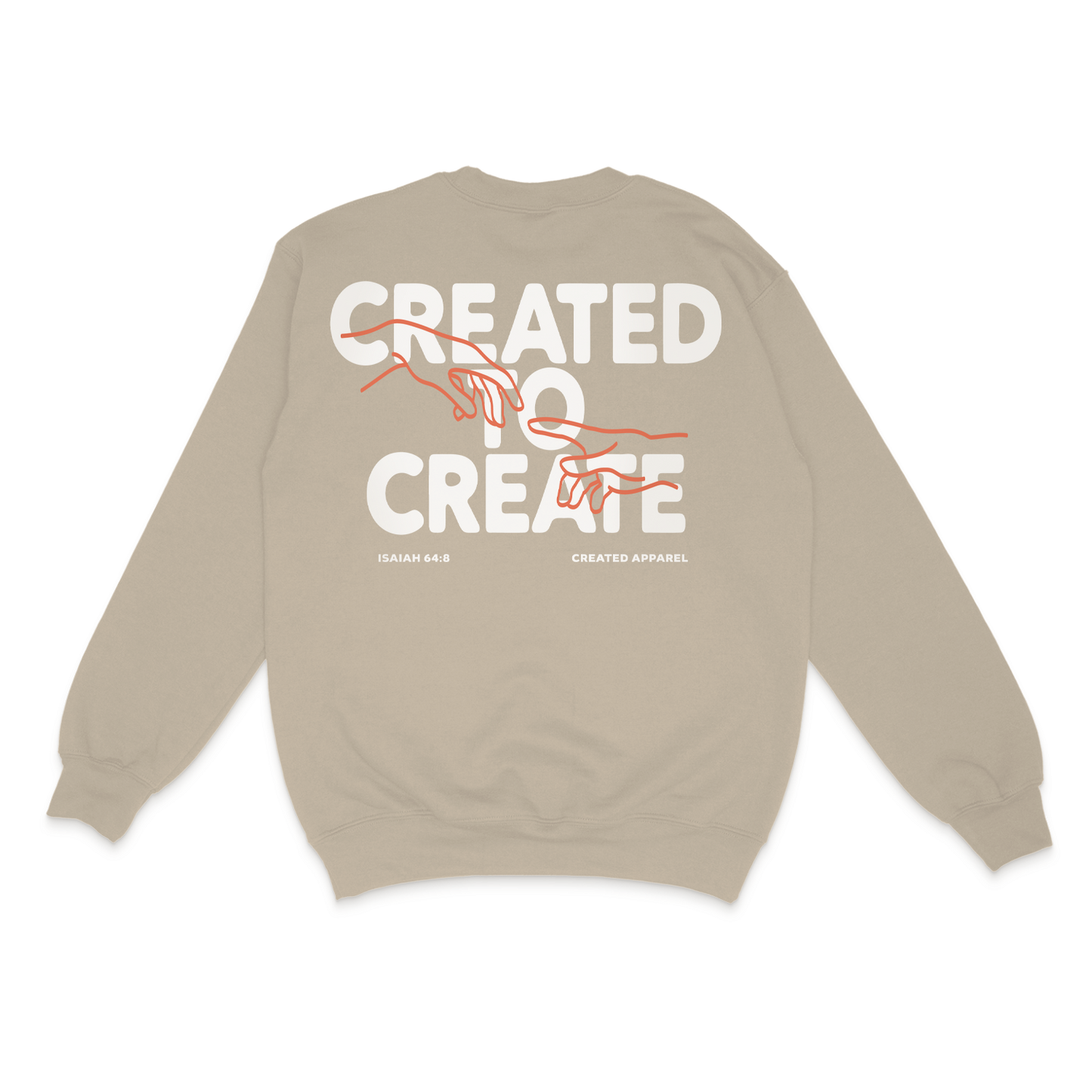 Created to Create Bold Ink Crewneck